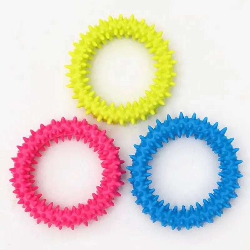 Pet Toys for Small Dogs Rubber Chew Toy Teeth Cleaning