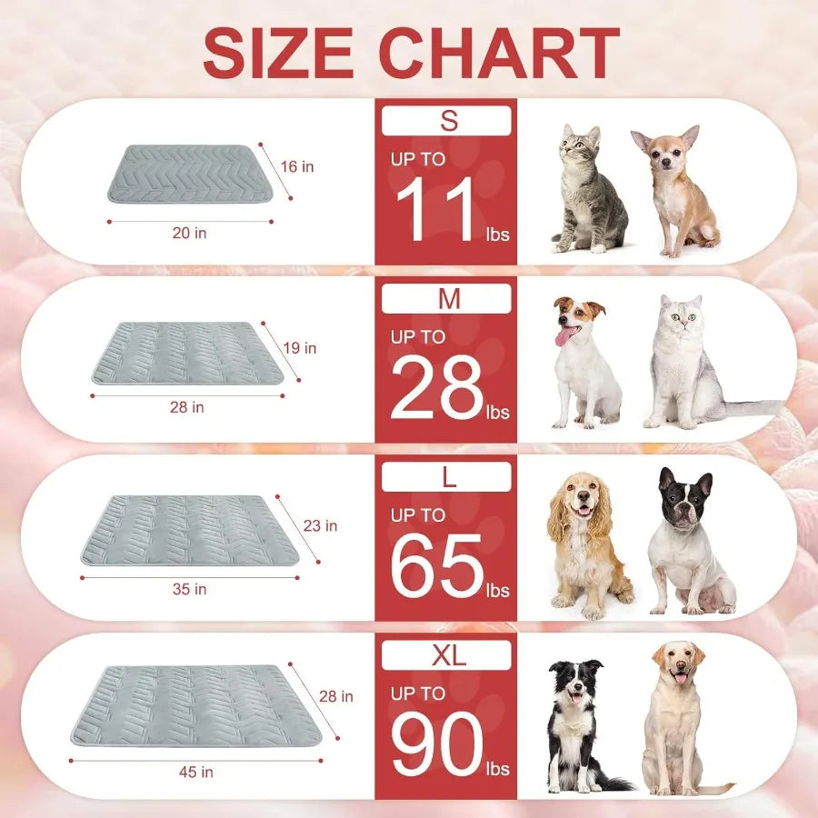 Self Warming Pet Bed Mat For Indoor Outdoor Cats Dogs