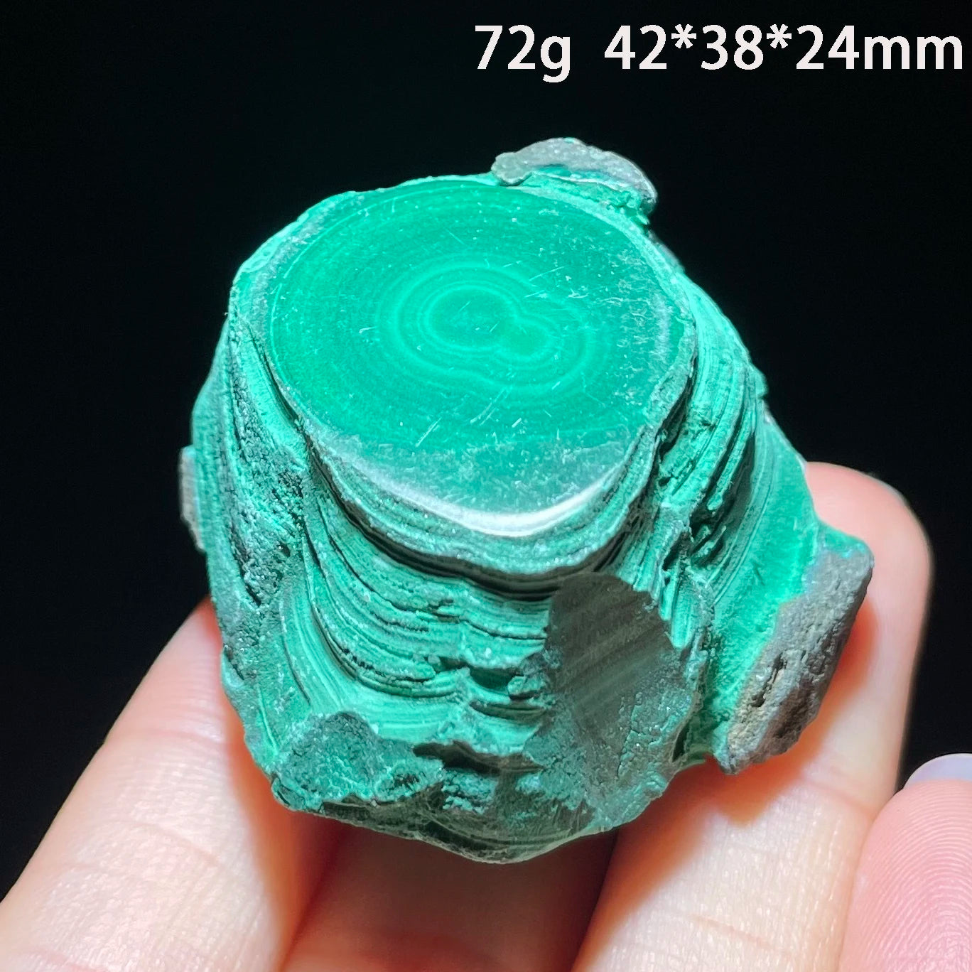 Malachite Stone Mineral Specimen Collector Grade Display Ornament