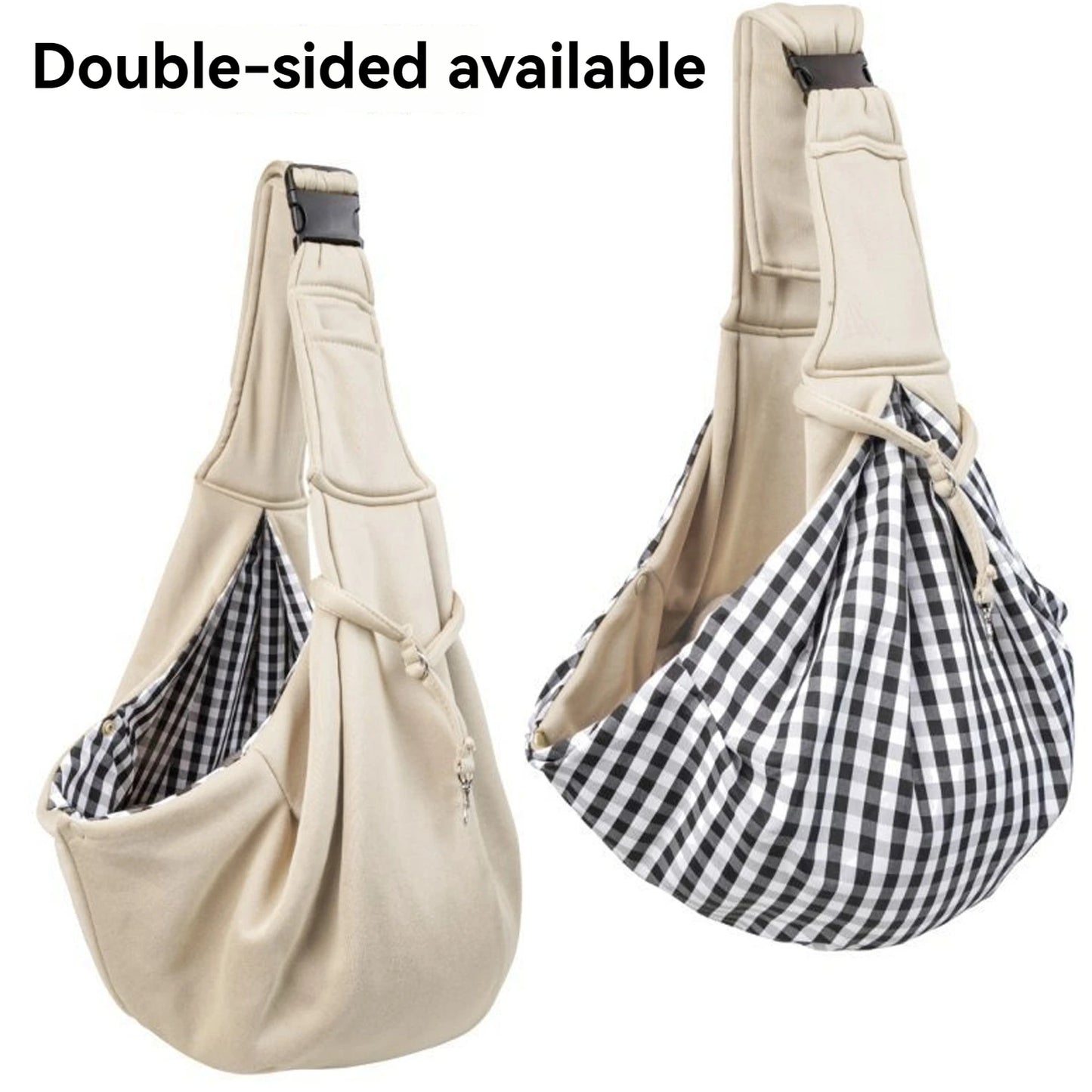 Small Pet Sling Carrier for Dogs and Cats Hands Free