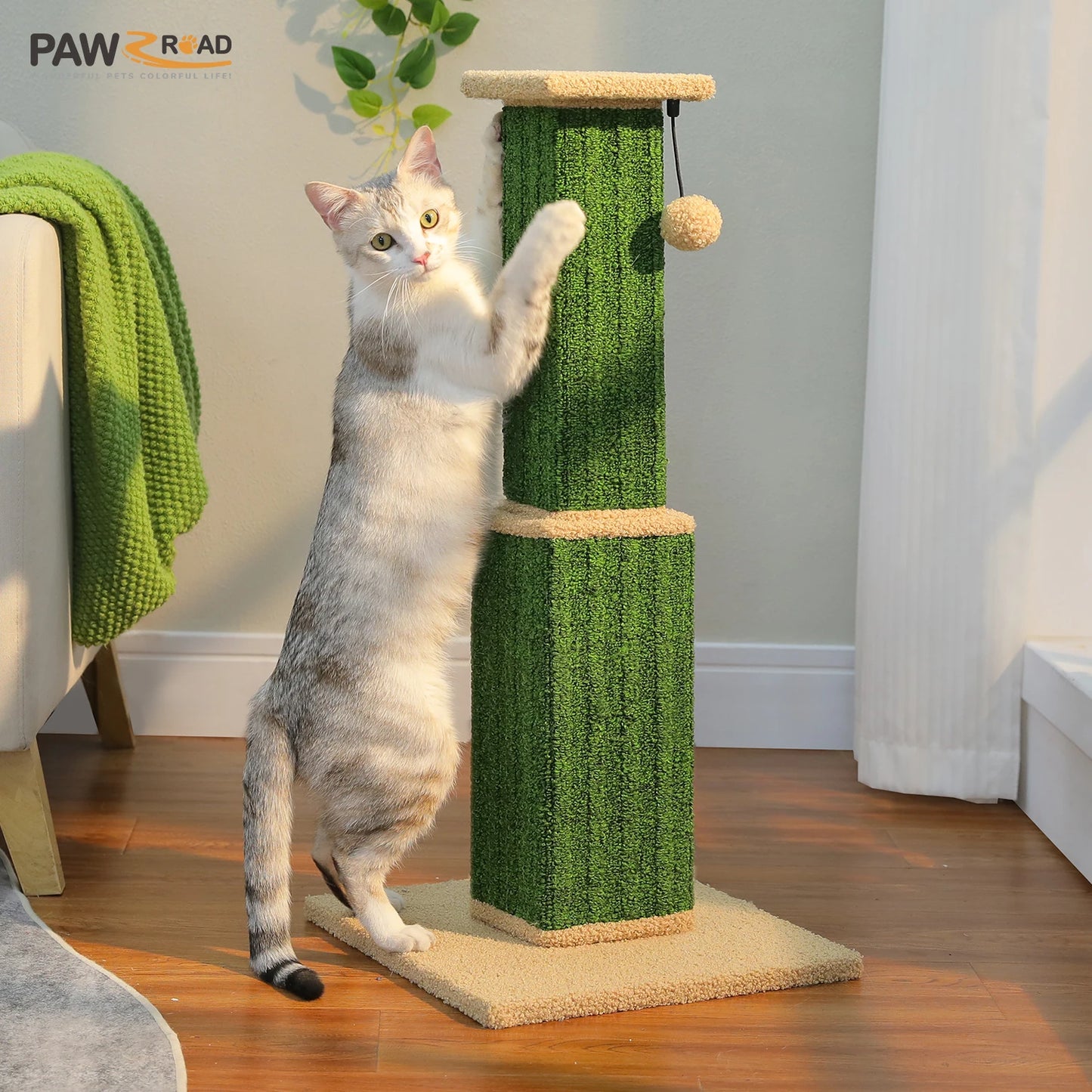 PAWZ Road Cat Scratching Post For Indoor Cats Ultimate
