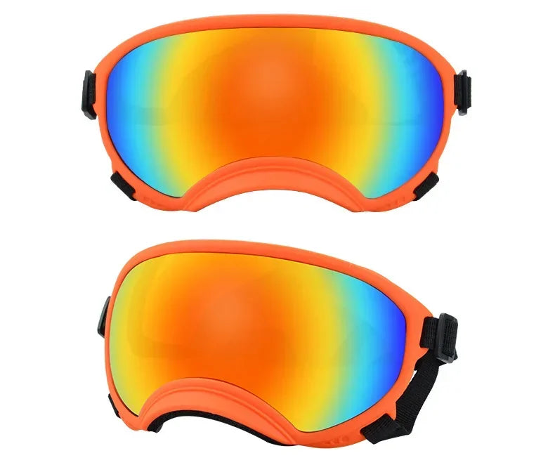 ATUBAN Dog Goggles Anti UV High Impact Adjustable Breathable