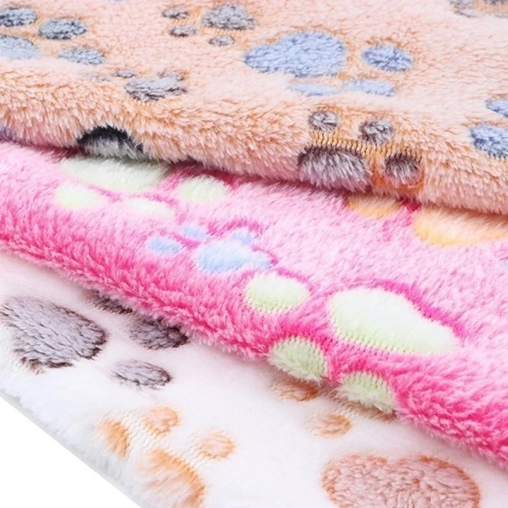 NONECN Soft Fluffy Pet Blanket Warm Mat For Cats Dogs