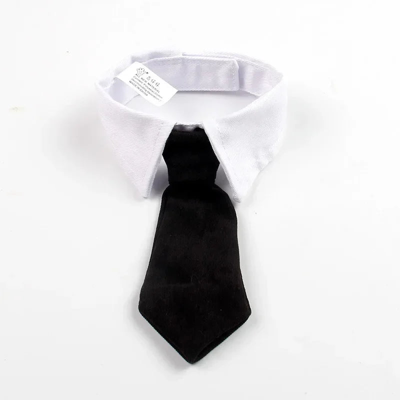 Pet Tuxedo Bow Tie for Dogs and Cats Formal Accessory