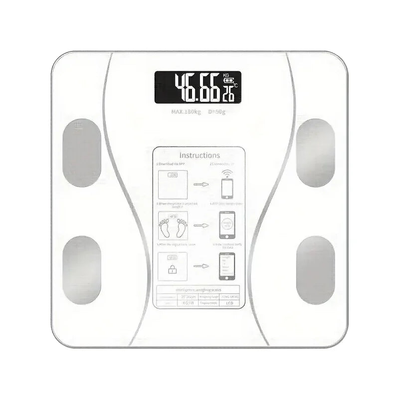 Smart Body Fat Scale Wireless Digital Bathroom With Body Composition