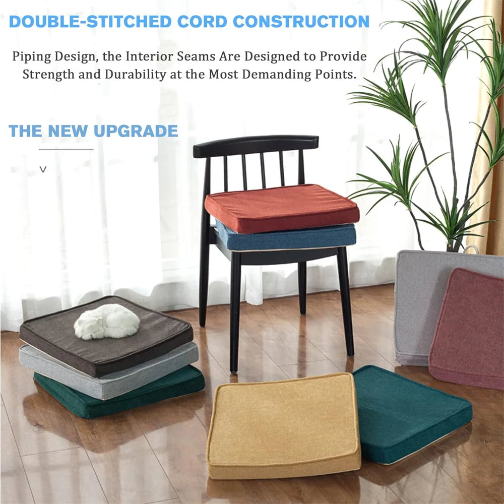 Single Piping Long Bench Cushions Chair Seat Sofa Pillow Bay Window Decorative Cushion for Sofa Garden Bench Seat Swing Backseat